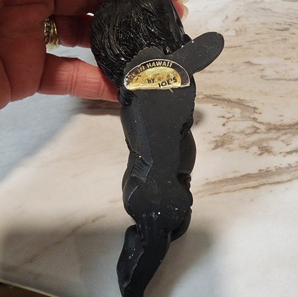 CoCo Joe's Hawaiian Black Reclining Figurine Vintage - Picture 6 of 7